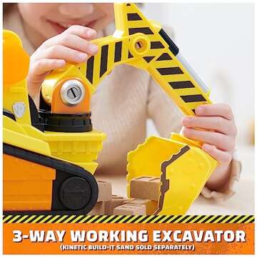 Rubble & Crew, Bark Yard Deluxe Bulldozer Construction Truck Toy with Lights, Sounds & Rubble Action...