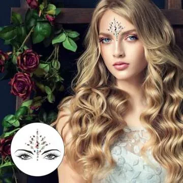 Sparkling Face Jewels for Festivals and Parties
