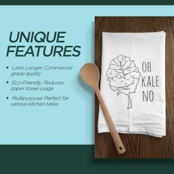 Flour Sack Kitchen Towels |Organic Cotton Blank Towel| Tea Towel Crafting Embroidery|Flat Thick Absorbent Quick Dry | Baking Bread Proofing Breathable Linen Cloth Cover Set of 10, 28 x 28 Inch, White