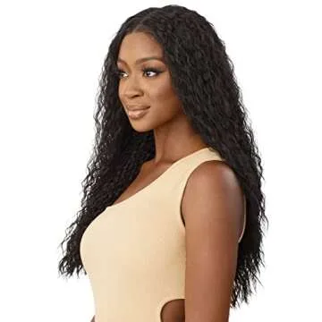 Outre 5x5 Lace Closure Wig - 24" Peruvian Water Wave