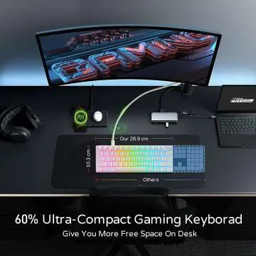 RK Royal Kludge RK61 Mechanical Gaming Keyboard