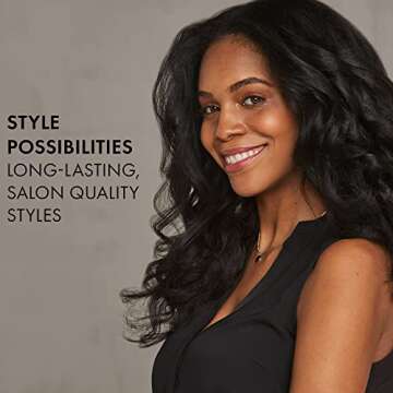 HOT TOOLS Pro Artist Black Gold Marcel Iron | For Extra Smooth Shiny Styles (1”)