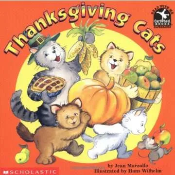 Thanksgiving Cats - A Charming Rhyming Story for Children
