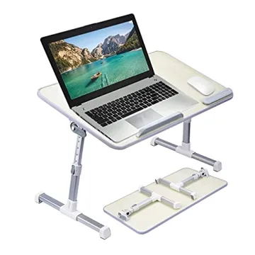 Amazon Basics Adjustable Tray Table for Work & Play