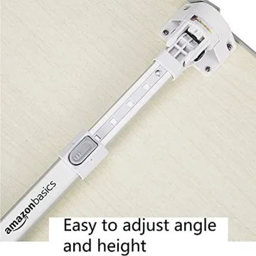 Amazon Basics Adjustable Tray Table for Work & Play