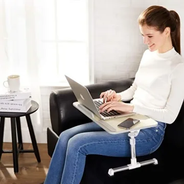 Amazon Basics Adjustable Tray Table for Work & Play