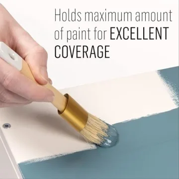 FolkArt Home Decor Chalk and Wax Brushes Set 2 Pack