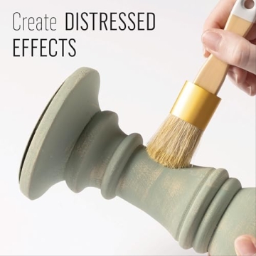 FolkArt Home Decor Chalk and Wax Brushes Set 2 Pack