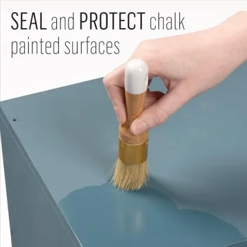 FolkArt Home Decor Chalk and Wax Brushes Set 2 Pack