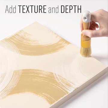 FolkArt Home Decor Chalk and Wax Brushes Set 2 Pack