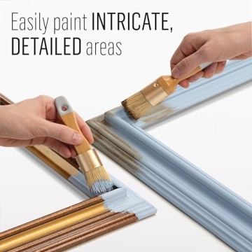 FolkArt Home Decor Chalk and Wax Brushes Set 2 Pack