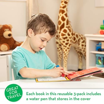 Melissa & Doug Water Wow! Reusable Activity Pads 3-Pack