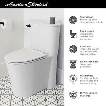 American Standard Studio S Right Height Toilet for Modern Homes