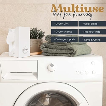 Magnetic Dryer Sheet Holder – Stylish Laundry Organizer