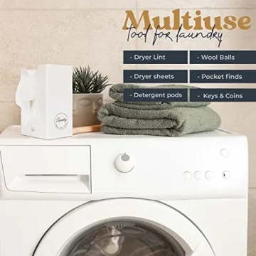 Magnetic Dryer Sheet Holder – Stylish Laundry Organizer