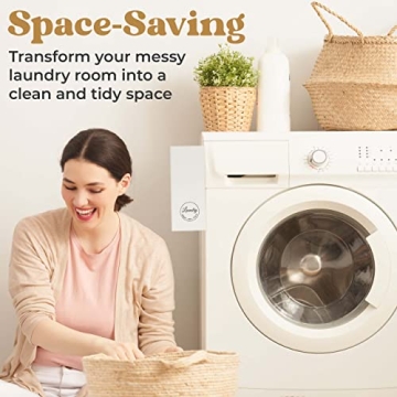 Magnetic Dryer Sheet Holder – Stylish Laundry Organizer