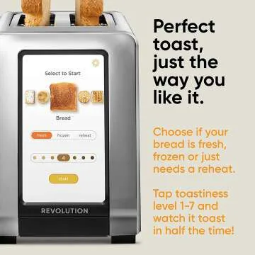 Revolution InstaGLO R180 Touchscreen Toaster