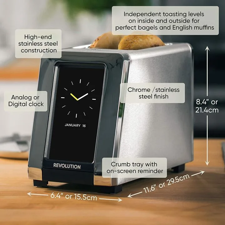 Revolution InstaGLO R180 Touchscreen Toaster