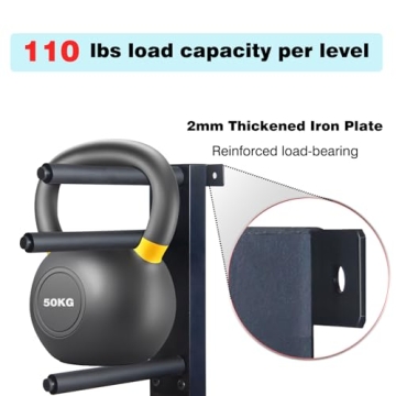 Ztysn Scooter Wall Mount Rack for 3 Electric Scooters