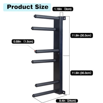 Ztysn Scooter Wall Mount Rack for 3 Electric Scooters