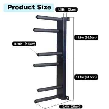 Ztysn Scooter Wall Mount Rack for 3 Electric Scooters