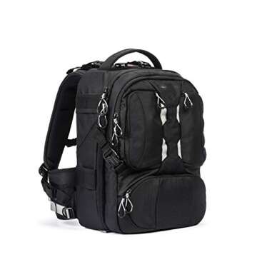 Tamrac Anvil Slim 11 Camera Backpack for Photographers DSLR Camera Bag with Laptop Compartment, Professional Photography Backpack, Camera Bag with Tripod Holder, Camera Carrying Case, Black