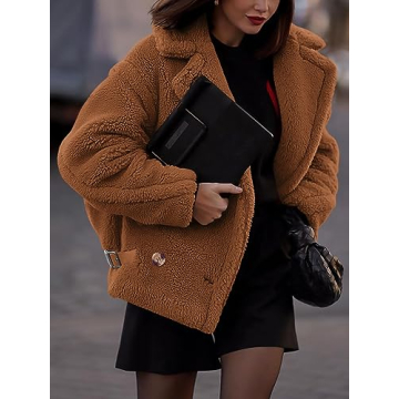 Chic PRETTYGARDEN Winter Sherpa Coats for Women