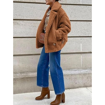 Chic PRETTYGARDEN Winter Sherpa Coats for Women