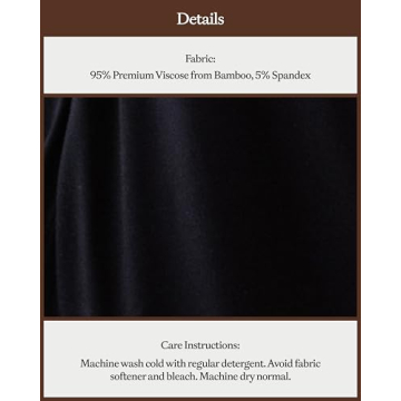 Cozy Earth Women's Bamboo Long Sleeve Pajama Set - Luxurious Comfort