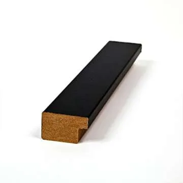 PinPix 30x20 inch Cork Bulletin Board. This Decorative Framed Pin Board Comes with Diamond Pattern in Black Design and Satin Black. Ideal for Home, Office Decor or School (PinPix-120)