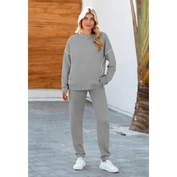 Fixmatti Women Hoodie Tracksuit for All Day Comfort