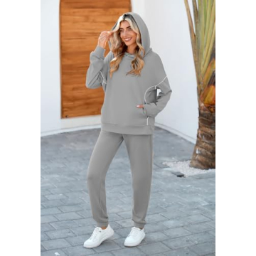 Fixmatti Women Hoodie Tracksuit for All Day Comfort