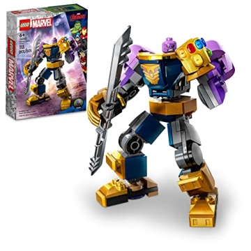 LEGO Marvel Thanos Mech Armor 76242, Avengers Action Figure Set, Building Toy with Infinity Gauntlet...