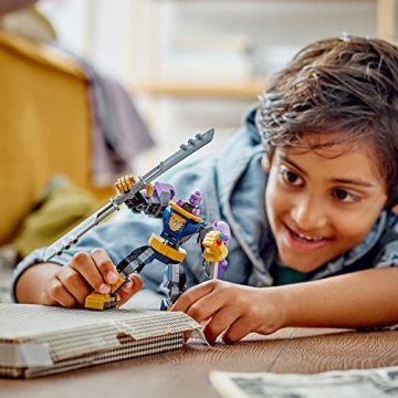 LEGO Marvel Thanos Mech Armor Set for Kids - Fun & Action