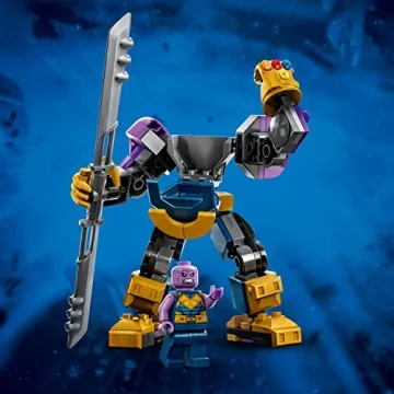 LEGO Marvel Thanos Mech Armor Set for Kids - Fun & Action