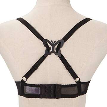 GIRLADY Women Bra Strap Clip Racerback 8 Pieces Conceal Non Slip