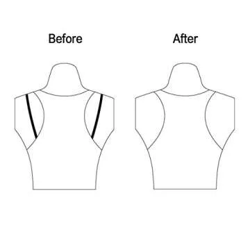 GIRLADY Women Bra Strap Clip Racerback 8 Pieces Conceal Non Slip