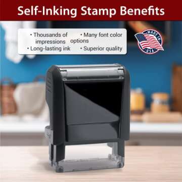 Custom Line Stamps for Effortless Precision and Style