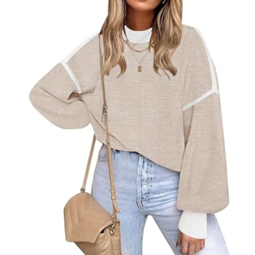 Trendy Oversized Sweaters Women 2025 Winter Fashion