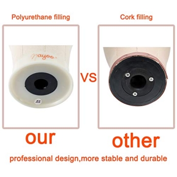 NAYOO 21-24 Inch Canvas Wig Head for Styling and Display