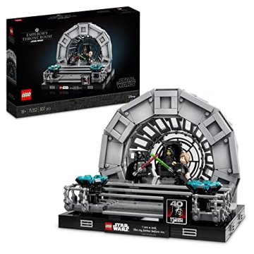 LEGO 75352 Star Wars Emperor's Throne Room - Diorama, Return of the Jedi 40th Anniversary Set, Colle...