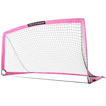 Franklin Sports Blackhawk Portable Soccer Goal - Pop-Up Soccer Goal and Net - Indoor or Outdoor Socc...