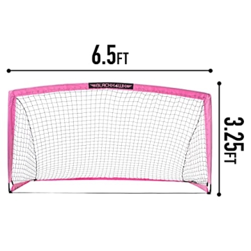 Franklin Portable Soccer Goal - 6’6” x 3’3” - Indoor/Outdoor
