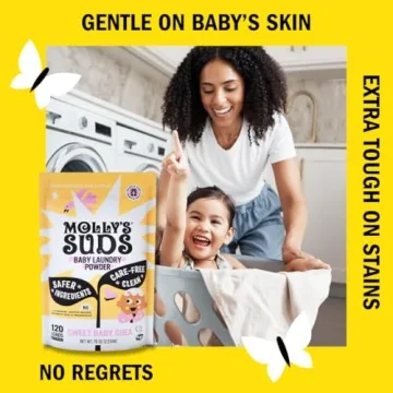 Molly's Suds Baby Laundry Detergent Powder for Delicate Fabrics