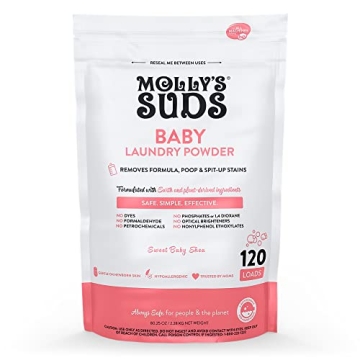 Molly's Suds Baby Laundry Detergent Powder for Delicate Fabrics
