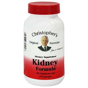 Dr. Christopher's Original Formulas Kidney Formula Capsules, 475 mg, 100 Count