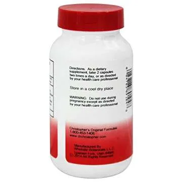 Dr. Christopher's Original Formulas Kidney Formula Capsules, 475 mg, 100 Count