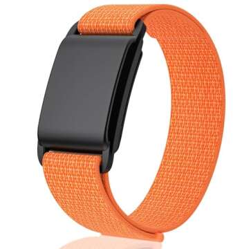 Surundo Nylon Sport Band: Adjustable Replacement for Whoop 4.0