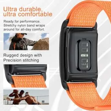 Surundo Nylon Sport Band Compatible with Whoop 4.0 Strap