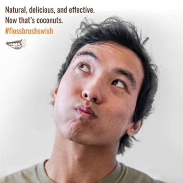 Dr. Ginger's Natural Coconut Oil Mouthwash for Fresh Breath